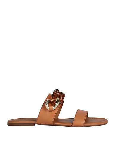 SEE BY CHLOÉ Sandals Tan 100% Calfskin