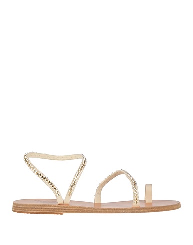 ANCIENT GREEK SANDALS Flip flops Off white Leather