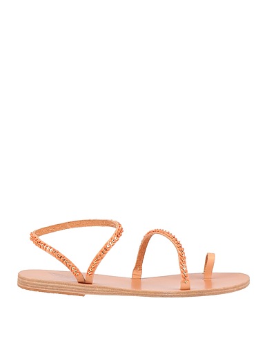 ANCIENT GREEK SANDALS Infradito Arancione Pelle