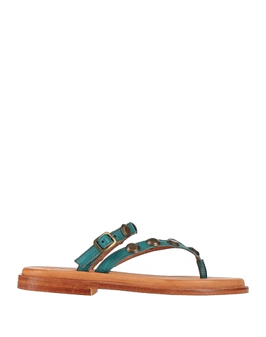 FIORENTINI+BAKER Flip flops Deep teal Leather