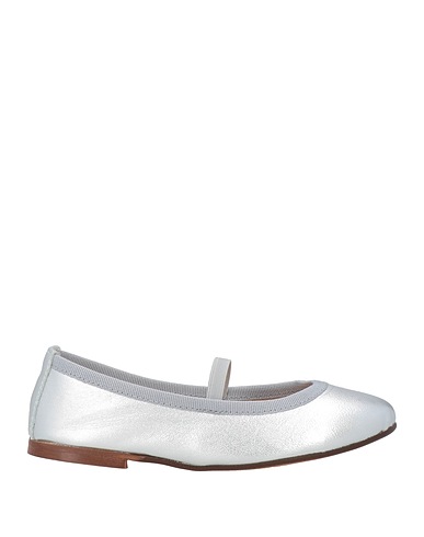 BALLERETTE Formal shoes Silver Leather