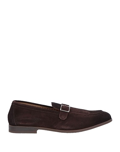 DOUCAL'S Loafers Dark brown Leather