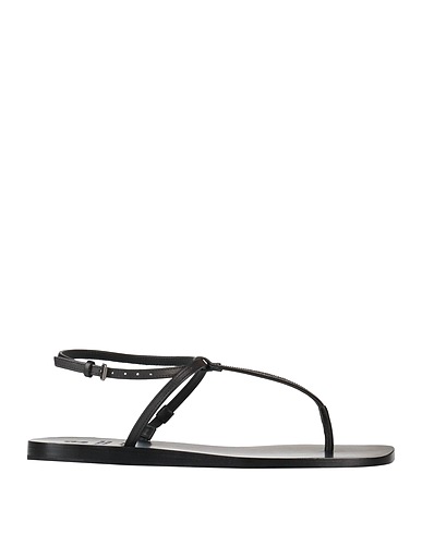 BRUNELLO CUCINELLI Flip flops Black Leather