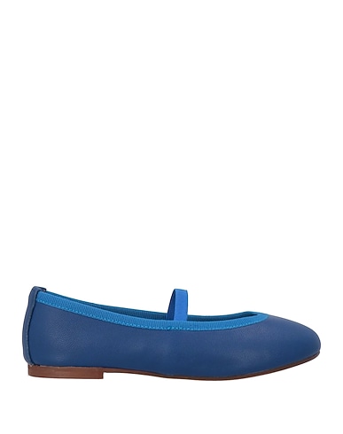 BALLERETTE Formal shoes BLU Leather