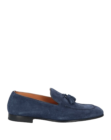 DOUCAL'S Mocassino Blu navy Pelle