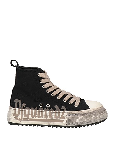 DSQUARED2 Sneakers Black Textile fibers