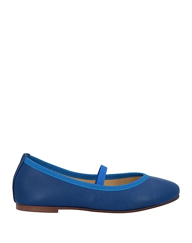 BALLERETTE Formal shoes BLU NAVY Leather
