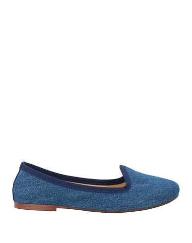 BALLERETTE Formal shoes Navy blue Textile fibres
