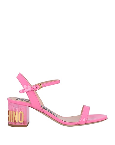 MOSCHINO Sandals Pink Synthetic fibers
