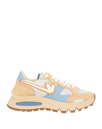 DSQUARED2 Sneakers Beige Pelle, Fibre tessili
