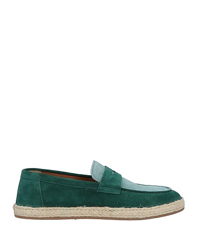 DOUCAL'S Loafers Dark green Leather