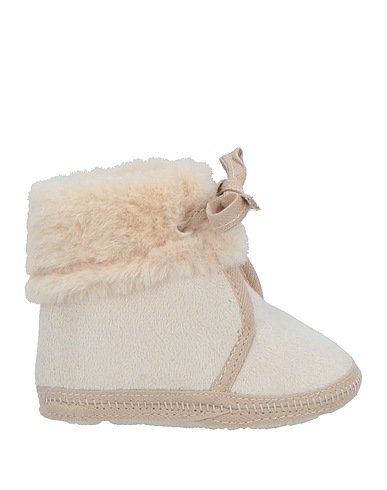 LALALÙ Newborn shoes Beige Textile fibres