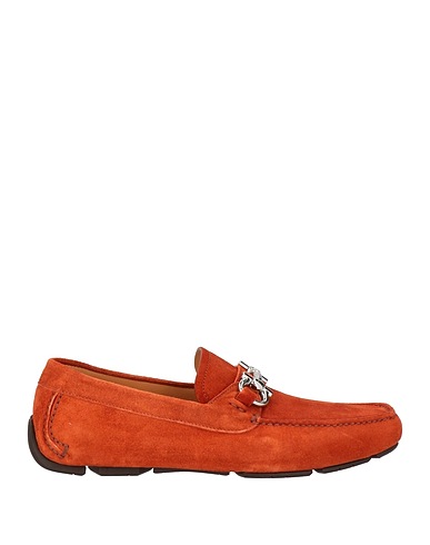 FERRAGAMO Mokassins Rostrot Kalbsleder