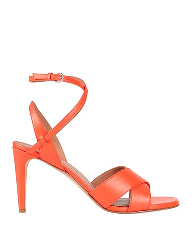 RED(V) Sandals Orange Leather