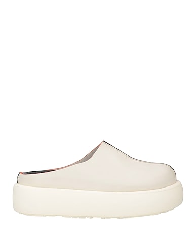 BARRACUDA Mules and clogs Off white Leather