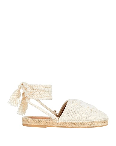ALANUI Espadrilles Cream Textile fibres