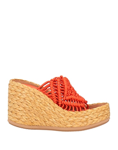 PALOMA BARCELÓ Espadrilles ARANCIONE Leather