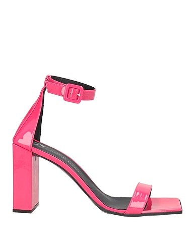 GIUSEPPE ZANOTTI Sandals Fuchsia Leather