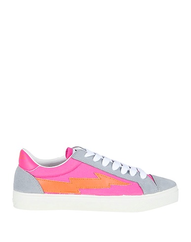 SANYAKO Sneakers Fuchsia Textile fibres, Leather
