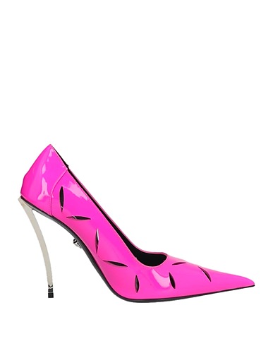 VERSACE Pump Fuchsia Leather