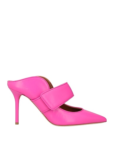 MALONE SOULIERS Mules and clogs Fuchsia Leather