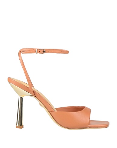LOLA CRUZ Sandals Light brown Leather