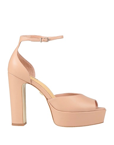 LOLA CRUZ Sandals Blush Leather