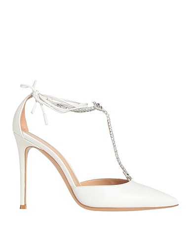 GIANVITO ROSSI Pump White Leather