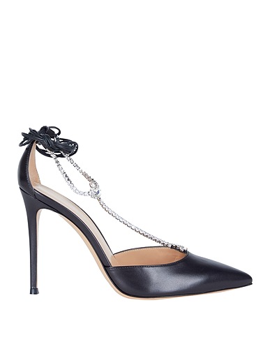 GIANVITO ROSSI Pump Black Leather