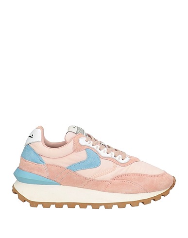 VOILE BLANCHE Sneakers Rosa chiaro Pelle, Nylon