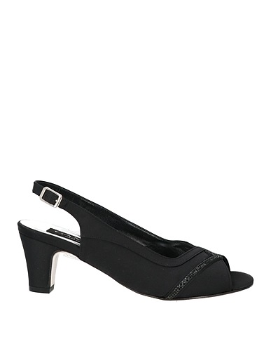 GA.MAR Sandals Black Textile fibres