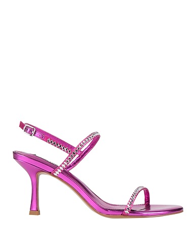 BIBI LOU Sandals Fuchsia Textile fibers