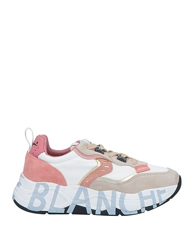 VOILE BLANCHE Sneakers White Leather, Nylon