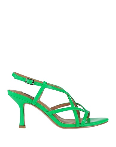 BIBI LOU Sandals Green Leather