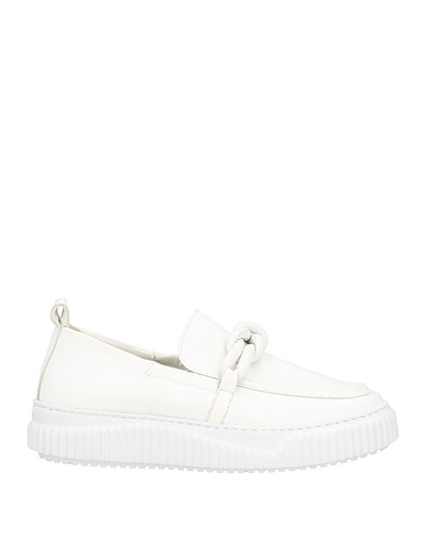 VOILE BLANCHE Mocassino Bianco Pelle