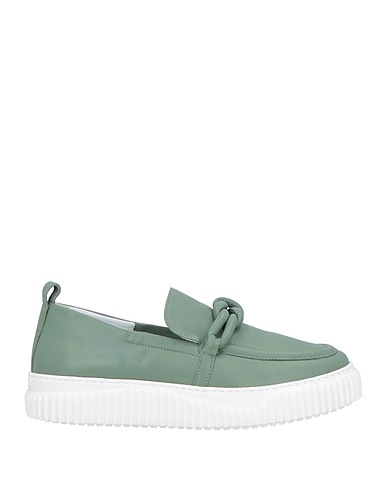 VOILE BLANCHE Loafers Sage green Leather