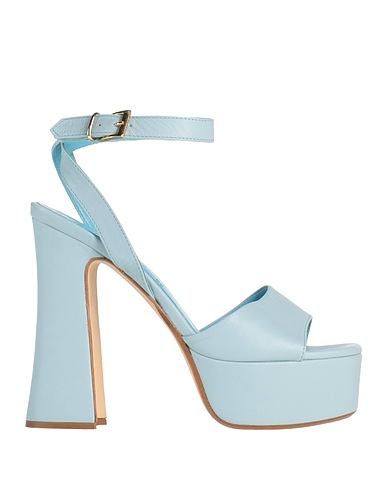 JANE BLANC Paris Sandali Celeste Pelle
