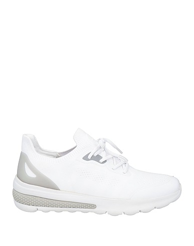 GEOX Sneakers Bianco Fibre tessili