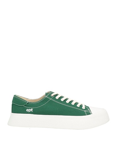 EAST PACIFIC TRADE Sneakers Green Leather, Textile fibres