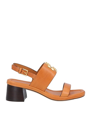 TORY BURCH Sandals Brown Leather