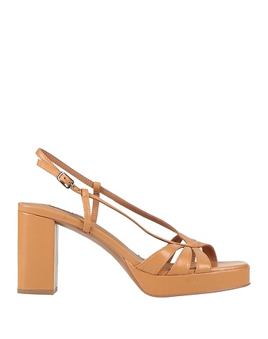 BIBI LOU Sandals Camel Leather