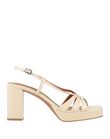 BIBI LOU Sandals Ivory Leather
