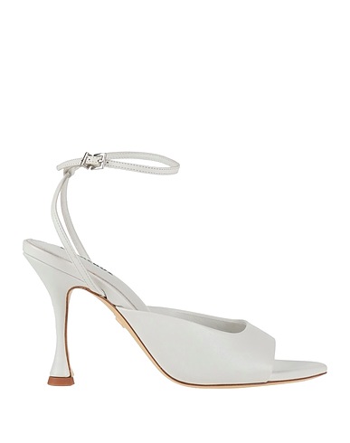 LOLA CRUZ Sandali Bianco Pelle