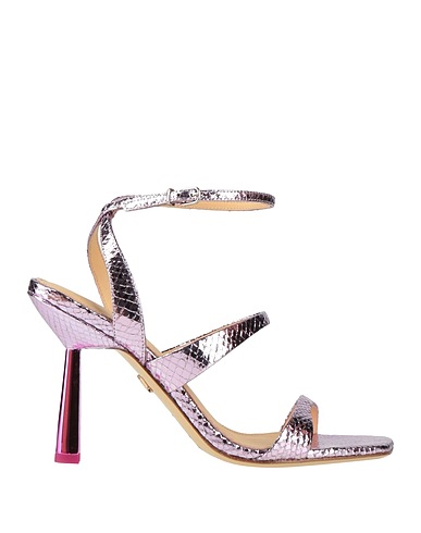 LOLA CRUZ Sandals Lilac Leather