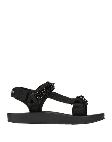 MONNALISA Πέδιλο Μαύρο 100% Πολυαμίδη