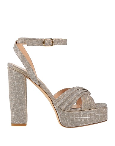 THE SELLER Sandali Beige Pelle