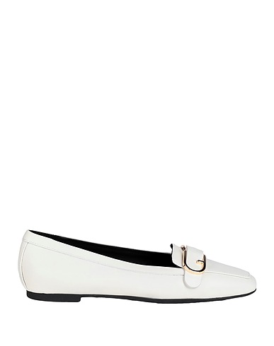 FURLA Loafers FURLA FLOW BALLERINA T.5
 Off white 100% Calfskin