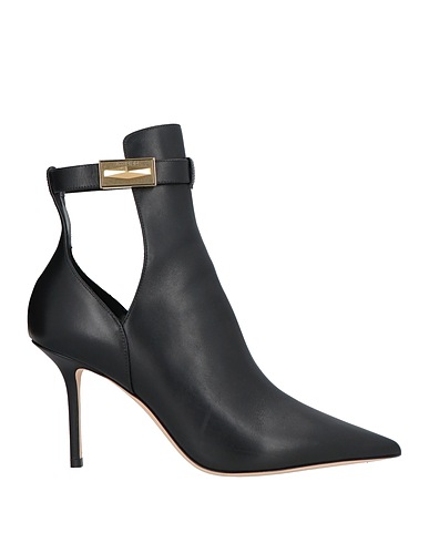 JIMMY CHOO Stivaletti Nero Pelle di vitello