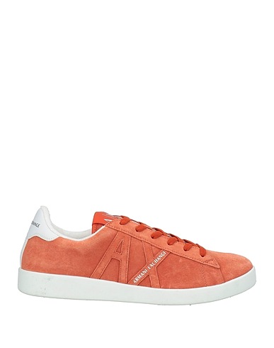 ARMANI EXCHANGE Sneakers Óxido 100% Piel de cerdo, Poliéster, Poliuretano untado