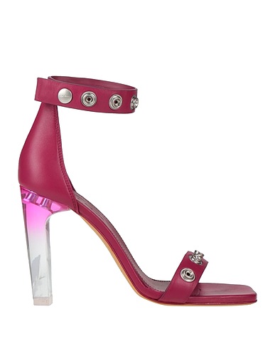 RICK OWENS Sandals Garnet Leather